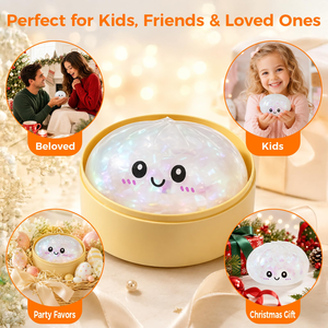 Juguete Antiestrés Promocional con Forma de Bollo al Vapor con Cara Sonriente, 8.5cm, Squishy, para Aliviar el Estrés - Product Image 3