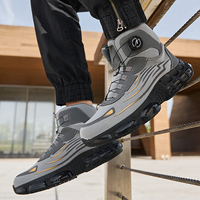 Nuevos Zapatos de Seguridad de Moda, Anti-Impactos, Anti-Pinchazos, con Puntera de Acero, Transpirables, Suaves, Cómodos, Antideslizantes y Resistentes al Desgaste