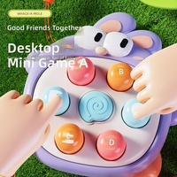 Mainan Anti Stres Bebek Lucu Melukis Tikus Gopher untuk Remaja, Puzzle Tekan Musik, Gantungan Kunci Mini Anak, Liontin Kecil