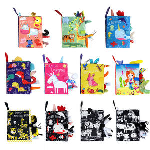 Nouveau-né Tissu Livres Enfants Bébé Jouets <span class=keywords><strong>0</strong></span> 12 <span class=keywords><strong>Mois</strong></span> Apprentissage Précoce Développer Cognize Lecture Puzzle Éducatif Tissu Tissu <span class=keywords><strong>Livre</strong></span> - Product Image 2