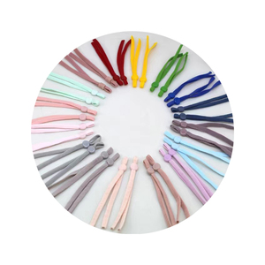 Gran oferta Stock suministro 2,5mm/3mm/4mm/5mm banda elástica colorida/cordón Earloop - Product Image 5