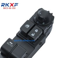 Nouvel interrupteur de vitre principal de conducteur ABS+PA66 noir personnalisé RKXF de haute qualité BKC6-66-350 pour Mazda 3 AXELA 14-16