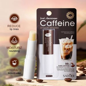 Bálsamo Labial con Cafeína SADOER, Etiqueta Privada, No Pegajoso, Hidratante, Estilo Iced Americano, para Maquillaje y Cuidado Diario - Product Image 2