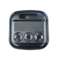 Haut-parleur intelligent double de 12 pouces haute puissance, caisson de basses stéréo portable multifonctionnel, compatible karaoké pour la maison et les fêtes en extérieur