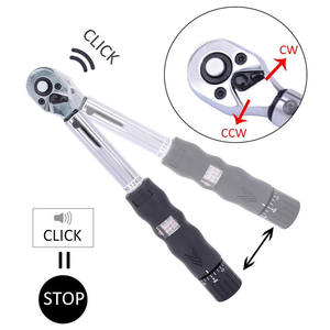 1/4 Zoll Chrom Metrischer Digitaler Einstellbarer Drehmomentschlüssel Multifunktionaler Steckschlüssel-Ratschenschlüssel Industriequalität 2000lb-ft - Product Image 2