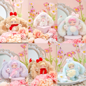 LuckyDeerNai Good Night Bunny Blind Box, Simpatica Statuetta in Peluche, Ornamento da Scrivania e Regalo - Product Image 4
