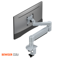 Support pour moniteur LCD Bras à ressort à gaz Support pour moniteur d'ordinateur robuste (BEWISER D2U)