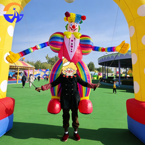 Modelo de Payaso Inflable Gigante para Exteriores, Tipo Circo, con Luces, Tela Oxford, Batería de Litio, Fácil de Usar para Publicidad - Product Image 3