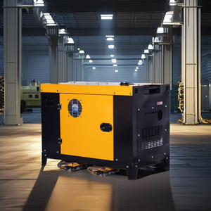 Groupe électrogène super silencieux pour usage domestique, monocylindre, refroidissement par air, 3 kW, 5 kW, 6 kW, 8 kW, 10 kVA, 12 kVA - Product Image 1