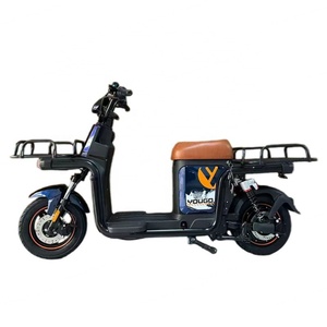 New Delivery Electric <b>Bicycle</b> 1000W Motor and 14 Inch Fat Tire Electric Scooter Front and Rear Shelves Electric Delivery <b>Bicycle</b> - Product Image 4