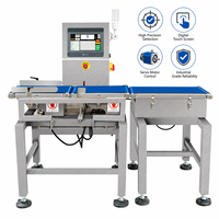 Detector de Peso Industrial para Productos Alimenticios con Pantalla Táctil Digital y Control por Servomotor