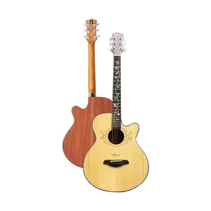 중국 공장 23 인치 어쿠스틱 기타 도매 악기 기타