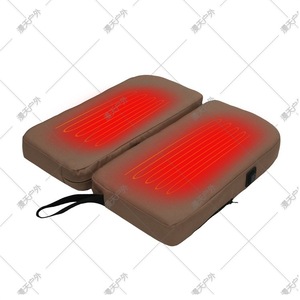 Coussin chauffant pliable pour les fesses, en tissu Oxford, portable, à deux plis, pour le camping et l'extérieur, multicolores, réglable en température - Product Image 5
