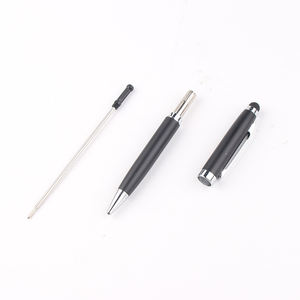 Cadeau personnalisé - Stylo tactile noir imprimé sur mesure - Product Image 3