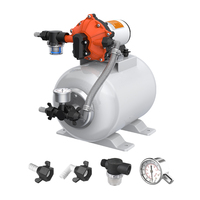 SEAFLO 8L Wasserdrucksystem mit 12V Wasserpumpe Selbstansaugend bis zu 6 Fuß RV Marine Pumpen
