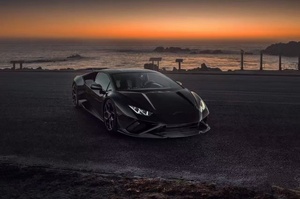 Kit carrosserie en fibre de carbone pour Lamborghini Huracan EVO : Diffuseur avant, spoiler et jupes latérales de style NT améliorés pour Huracan EVO - Product Image 2