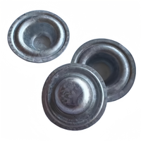 Capuchons de vis de toiture étanches en acier Galvalume de 36 mm avec rondelle pour vis M6.5