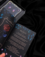 Cartes de tarot personnalisées en gros avec dorure et estampage des bords, en papier, pour jeux de cartes portables familiaux