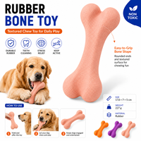 Jouets interactifs pour chiens, os en caoutchouc naturel personnalisé pour mâcher, jouets interactifs pour animaux de compagnie, jouets de mouvement, jouet à mâcher pour nettoyer les dents