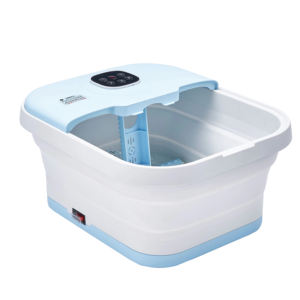 Otros productos de masaje Burbuja y vibración Remojo Pedicura portátil Masajeador de baño de spa de pies plegable eléctrico con control remoto de calor - Product Image 3