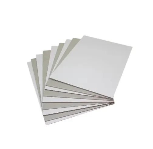 Günstiger Preis Duplex Board White Back mit grauer Rückseite Duplex Board mit weißer Rückseite Duplex Board Grey Back Rolling Paper