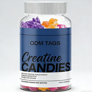 Bonbons gélifiés à la créatine monohydrate, marque privée OEM, best-seller - 5000 mg, haute puissance, végétalien, pré-entraînement pour la <span class=keywords><strong>musculation</strong></span> - Product Image 1