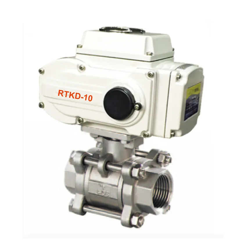 Wireless Remote Control motorized modulating two way electric ball valve