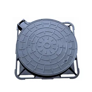 Bs en124 d400 fabricante ductil ferro manhole capa