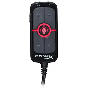 Hyper X Amp USB 사운드 카드 7.1 가상 서라운드 사운드 USB 사운드 카드 원격 제어