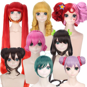 Peluca de Cosplay del Juego King Game Glory: Da Ji, Zhong Wuyan, Xiao Qiao, Sun Shangxiang, <span class=keywords><strong>Angela</strong></span>, Zhouzhuang - Product Image 1