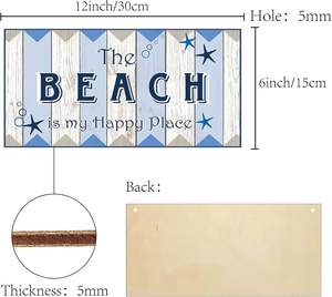 Venta al por mayor Decoraciones DE MADERA PARA EL Día DE LA Independencia Libros de vacaciones Letrero de pared de madera - Product Image 6