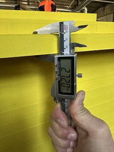 21mm 27mm 3m di lunghezza del pannello giallo di chiusura pannelli impiallacciatura cassaforma per la costruzione di <span class=keywords><strong>ponteggio</strong></span> per esterni modello di impalcatura - Product Image 5