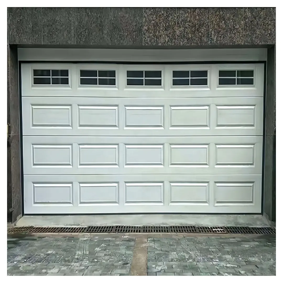 Vendita calda di alluminio porte automatiche del Garage per le case sezionale fabbrica residenziale isolato porta del Garage arrotolare la porta del Garage