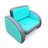 Canapé et table flottants modernes en PVC gonflable, pour le camping familial en plein air sur le lac