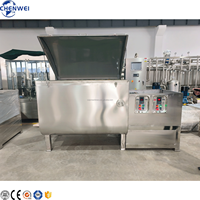 Machine de fabrication de fromage à petite échelle vache chèvre mozzarella cuisson chauffage étirement Machine