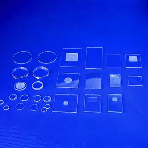 <span class=keywords><strong>Disque</strong></span> circulaire en quartz transparent de haute pureté, plaque en verre de quartz, joint usiné, résistant aux hautes températures pour laboratoire - Product Image 2