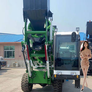 Mélangeur concret du ciment 10m3 avec le mélangeur de chargement de DrumSelf - Product Image 3