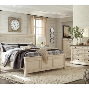 Base de Cama King Size de Madera con Borde Natural, Diseño Real Personalizado, Tallada a Mano, Estilo Tradicional, de Madera Maciza para Dormitorio - Product Image 4