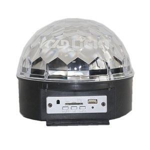 Effetto di Illuminazione Stella di Cristallo Della Sfera Della Discoteca di Cristallo Ha Condotto La Luce Della Sfera Magica di Ricarica con MP3 - Product Image 2