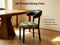 Chaise de salle à manger de luxe ergonomique et confortable avec dossier de soutien en mousse haute densité, personnalisable, style moderne et contemporain, vente chaude