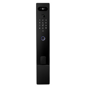 Serrure vidéo intelligente Tuya pour portes en bois et en acier, personnalisable avec fonction œil-de-chat et carte à puce, connectivité Wi-Fi - Product Image 5