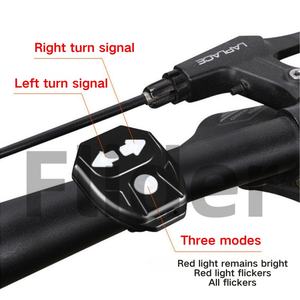 Luz LED de 2KW para Bicicleta con Control Remoto Inalámbrico, Luces Traseras USB para Bicicleta Eléctrica de 2KW, Indicador de Señal de Giro - Product Image 4