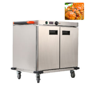 220V 50HZ Popular Design <b>Electric</b> <b>Food</b> Trolley <b>Warmer</b> Banquet Heated Mobile Room Service Dining Cabinet Equipment for Hotels - Product Image 1
