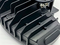 Feux de travail LED Combo Beam 4x4 9 pouces, projecteur automobile étanche en aluminium 12V, lampe de camion tout-terrain, 6500K blanc ambre, lampe de position LED
