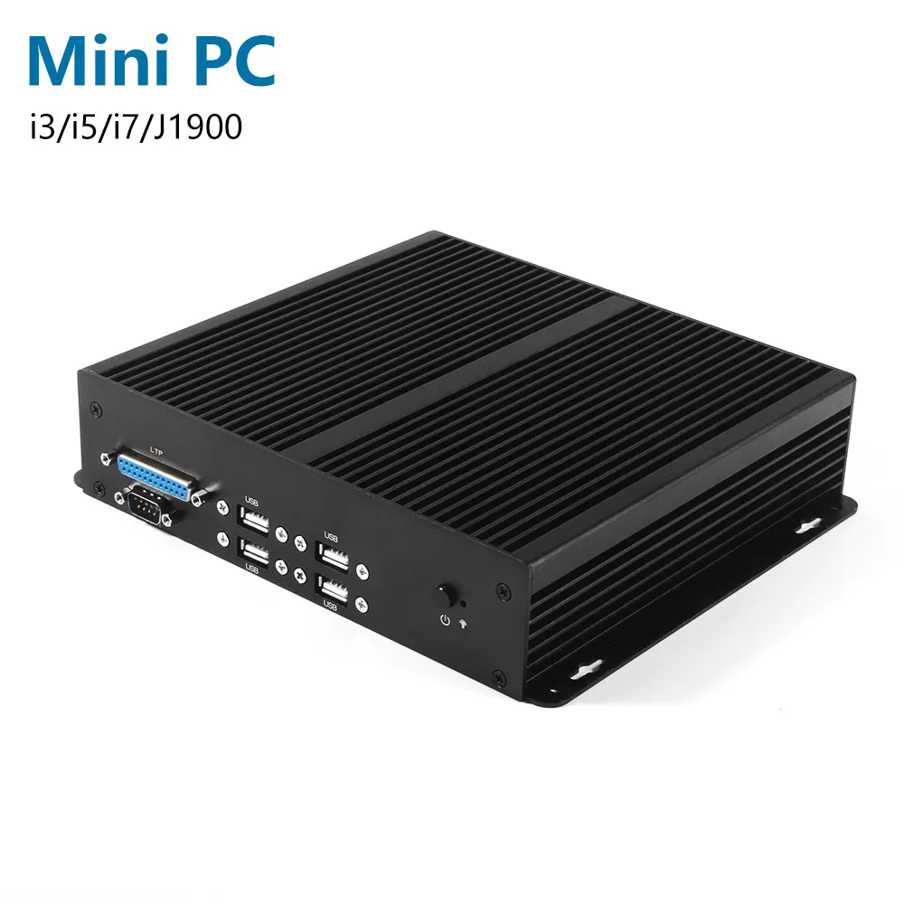 Processador industrial ipc i7, mini pc, processador quad core j1900, mini pc-itx