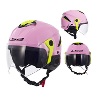 Casques LS2 toutes saisons légers en ABS pour hommes, femmes et enfants, demi-casque pour véhicules électriques, modèle double été OF610, nouveau Kpa