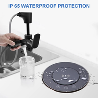 Enchufe Inteligente Inalámbrico WiFi OEM IP65 con Carga Automática, Enchufe de Torre con 3 Tomas, Enchufe Universal Oculto para Cocina, Conectividad NFC
