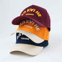 Gorra de Béisbol Estructurada de 5 Paneles con Logotipo Bordado Personalizado Yukaihe, Gorra Deportiva de 5 Paneles