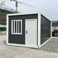 Maison conteneur modulaire de luxe détachable pour hébergements de direction sur chantier