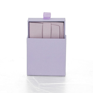 Boîte à bijoux de luxe personnalisée avec logo, <span class=keywords><strong>emballage</strong></span> en papier pour bagues, boucles d'oreilles, colliers, pendentifs, bracelets, boîte à tiroir en papier avec logo personnalisé - Product Image 6